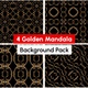Holy Golden Mandala Background Pack - VideoHive Item for Sale