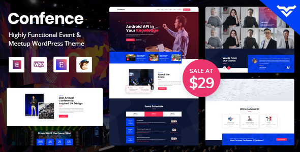 Confence – Event & Meetup WordPress Theme