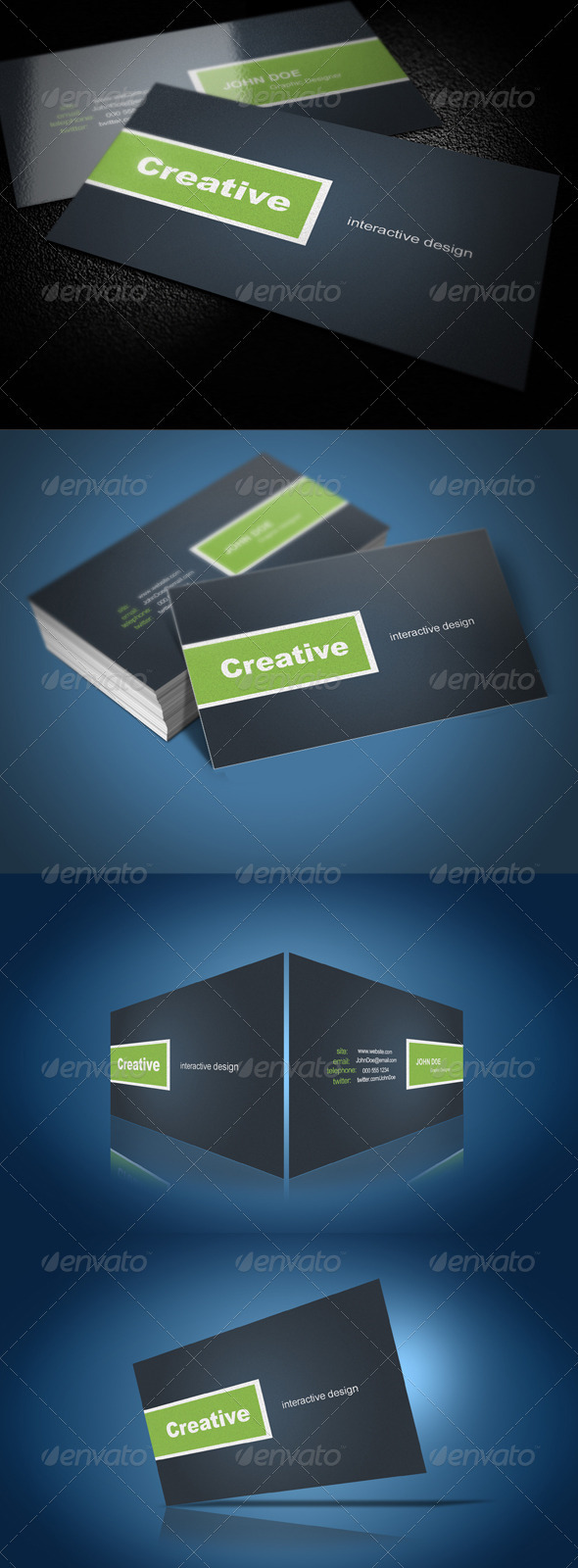 Modern Business Card - Corporate Business Cards