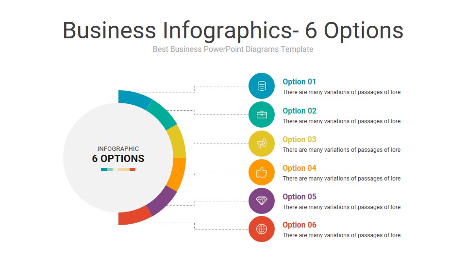 Business PowerPoint Infographics Diagrams Template, Presentation Templates