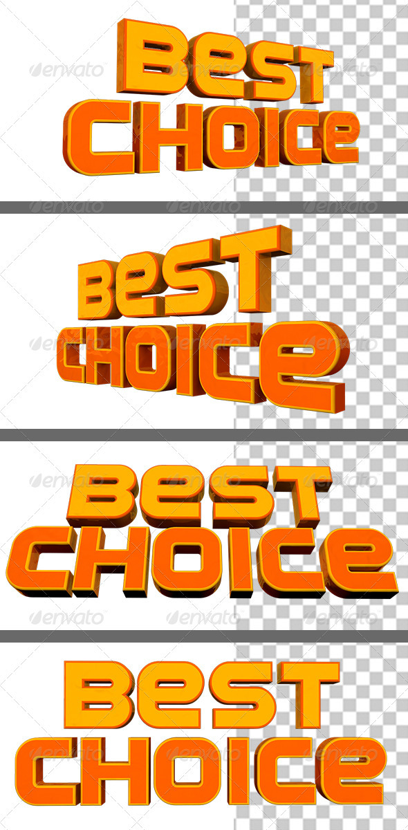 3D Best Choice