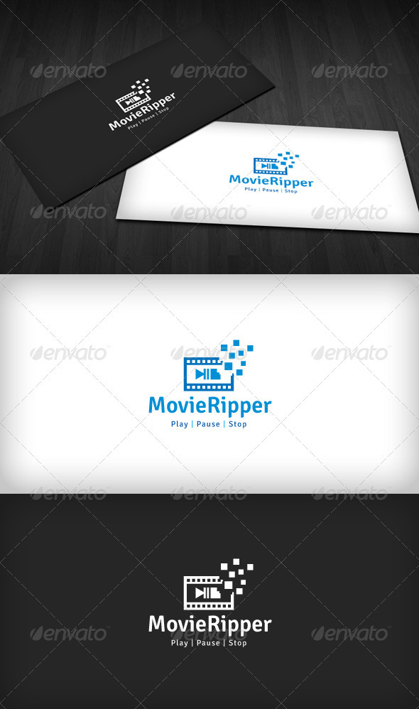 Movie Ripper Logo - Objects Logo Templates