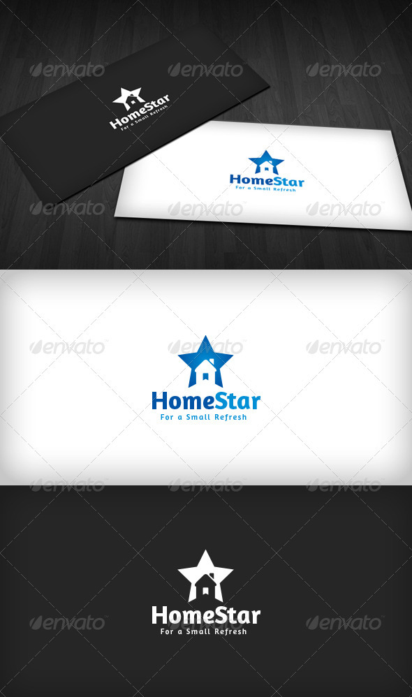 Home Star Logo - Buildings Logo Templates