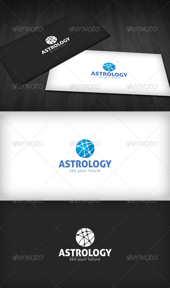 Astrology Logo - Vector Abstract