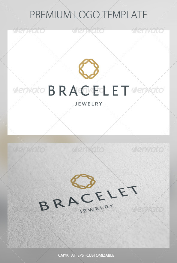 Bracelet - Abstract Symbol Logo Template - Abstract Logo Templates