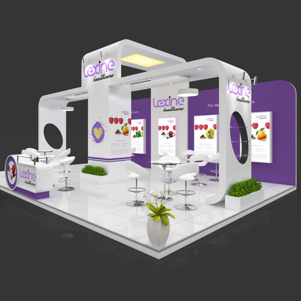 Exhibition Booth 3D - 3Docean 27799473