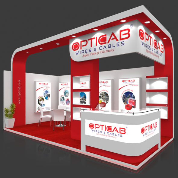 Exhibition Booth 3D - 3Docean 27799492