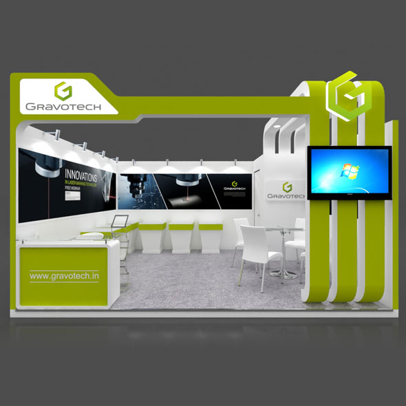 Exhibition Booth 3D - 3Docean 27799494