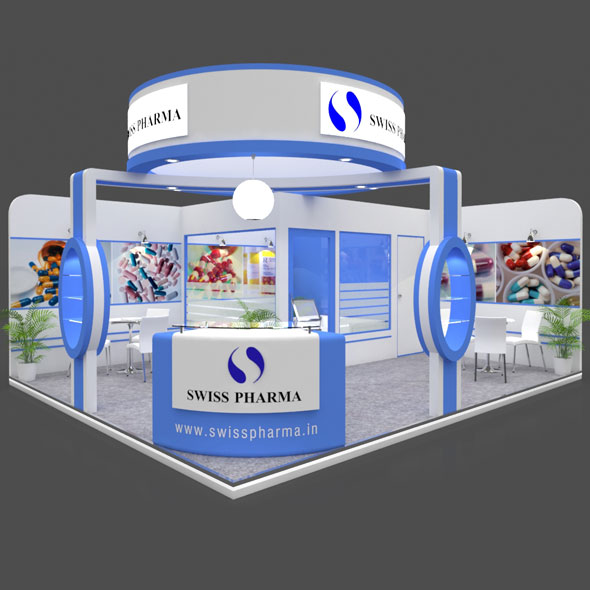 Exhibition Booth 3D - 3Docean 27799500
