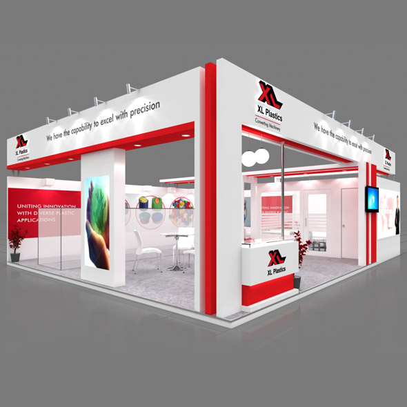 Exhibition Booth 3D - 3Docean 27800007