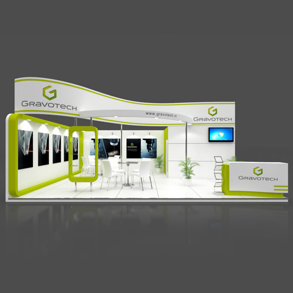 Exhibition Booth 3D - 3Docean 27800207