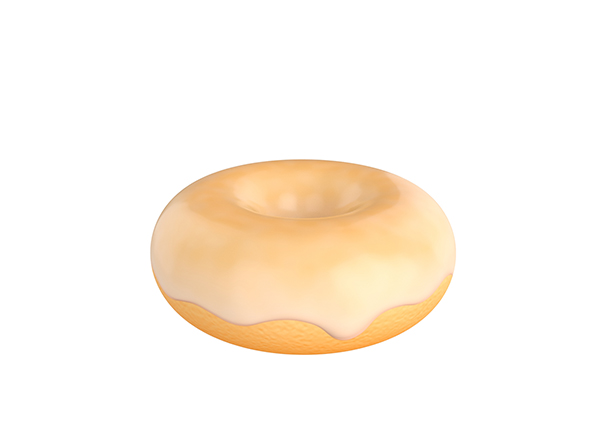 Glazed Donut - 3Docean 27800965
