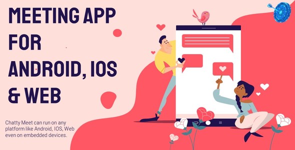 Chatty Meet: Free Meeting App for Android, IOS and Web