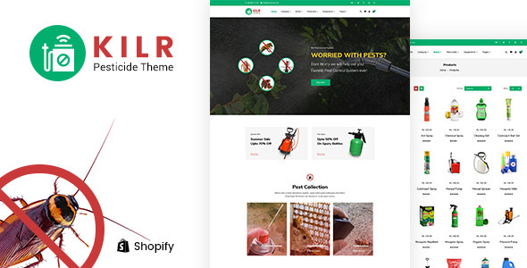Kilr - Pest Control Shopify Theme