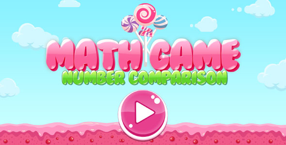 Math Game for Kids - Greater, Less, Same Educational Game (Construct 3)