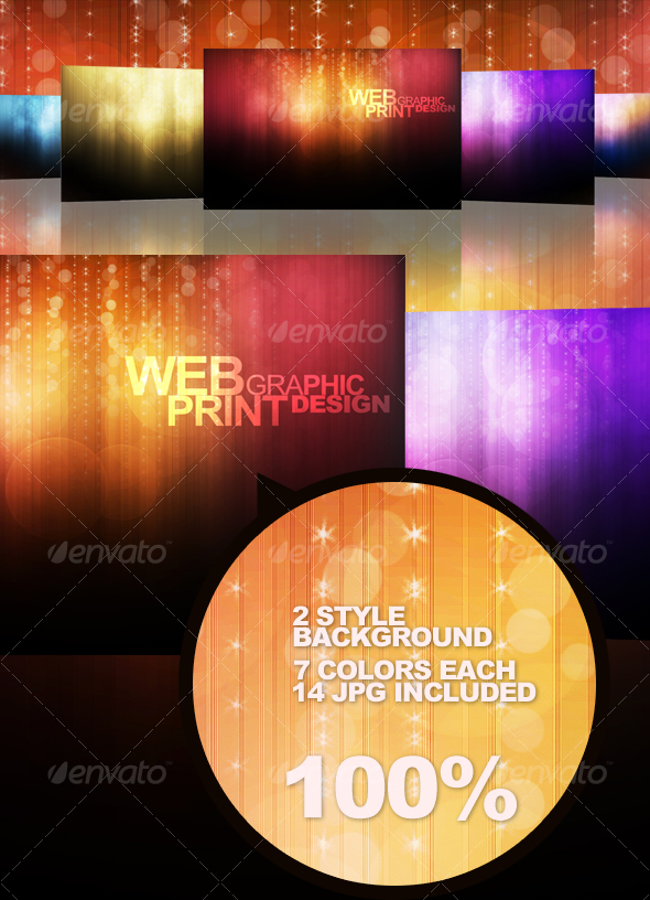 Light Bokeh Abstract Background - Abstract Backgrounds