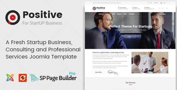 Positive - Startup - ThemeForest 23900778