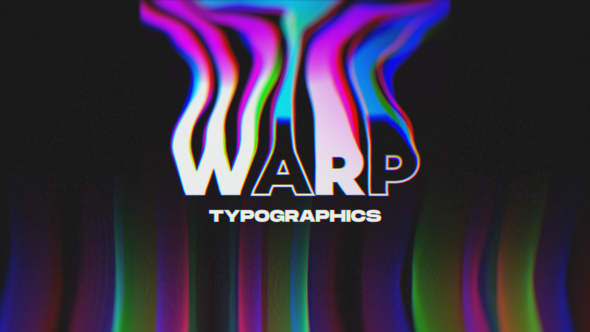 Warp Typographics - VideoHive 24512046