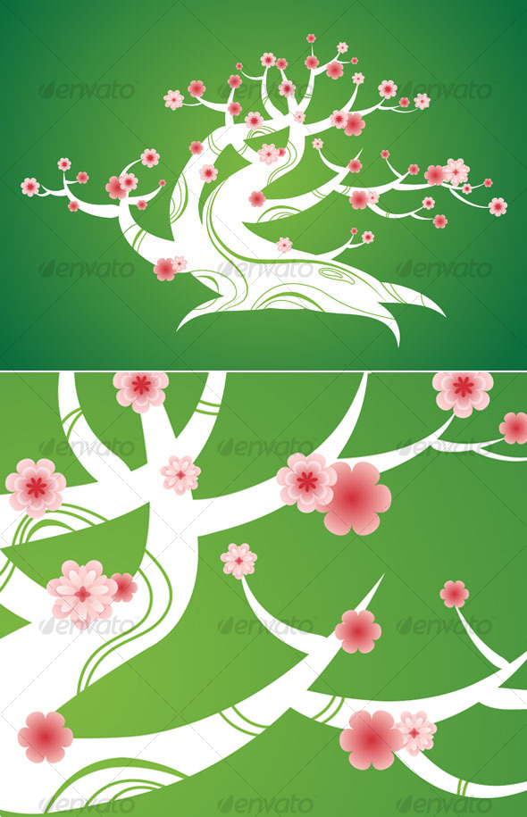 Spring bonsai - Decorative Symbols Decorative