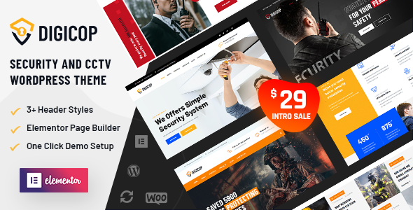 Digicop – Security and CCTV WordPress Theme