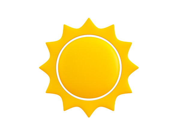 Sun Symbol - 3Docean 27831467