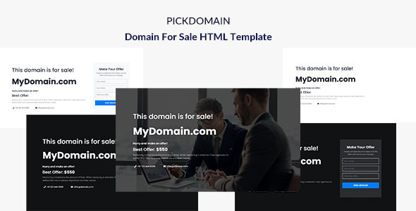 PickDomain - Domain - ThemeForest 27831618