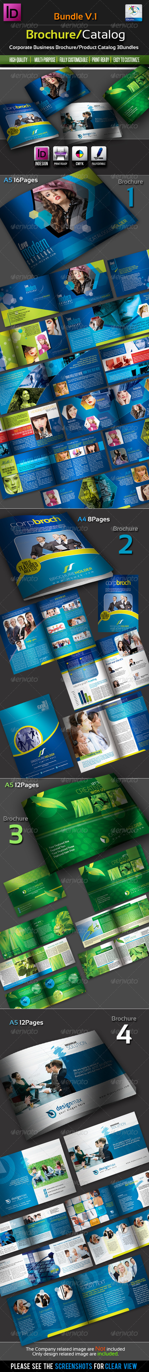 Corporate Brochure/Catalogue Bundles v.1 - Corporate Brochures