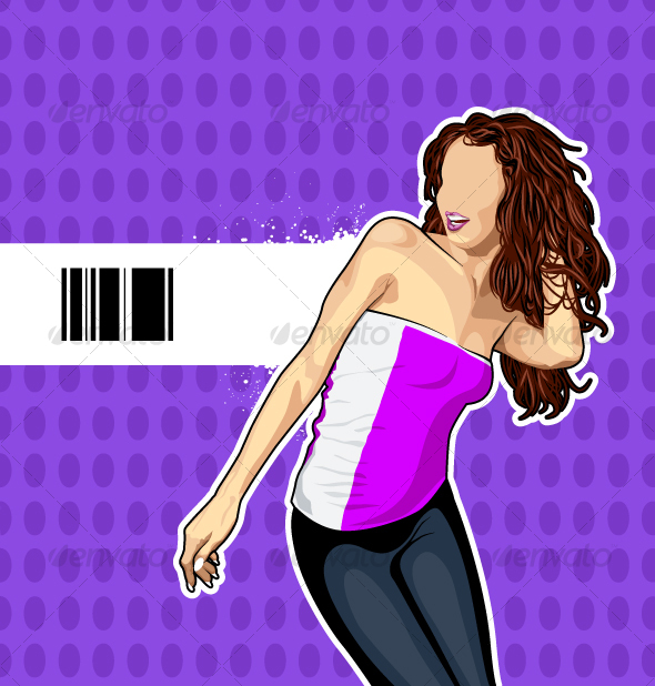Thin sexy girl - People Characters