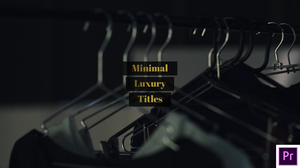 Minimal Luxury Titles | Essential Graphics