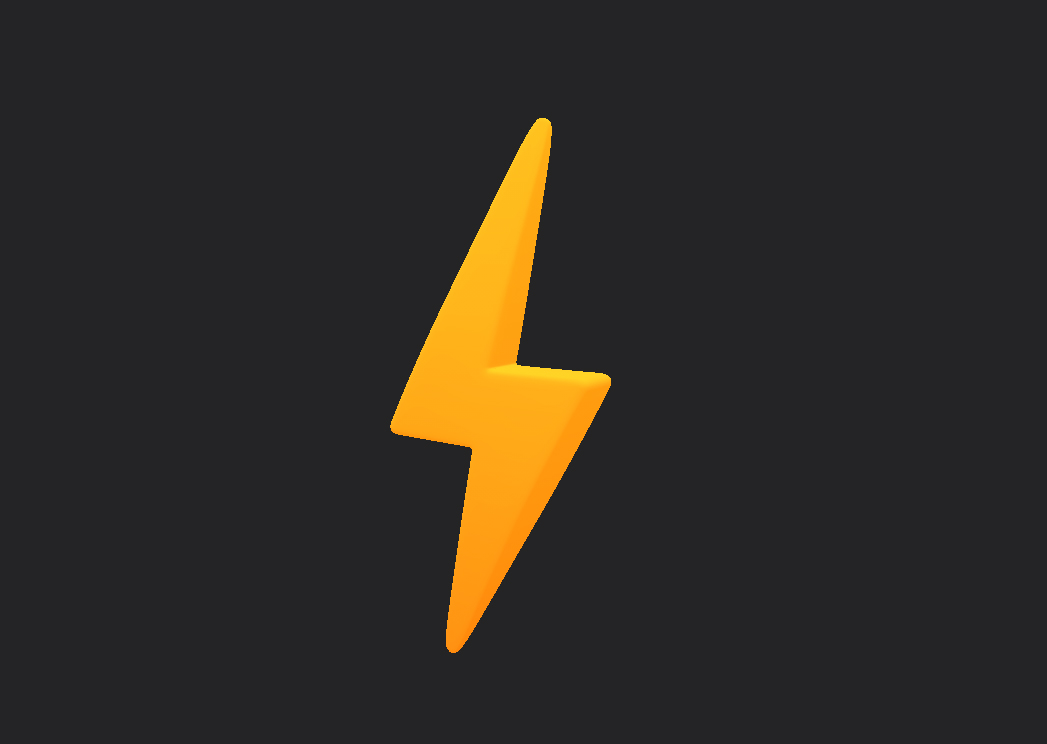 Lightning Symbol by BariaCG | 3DOcean