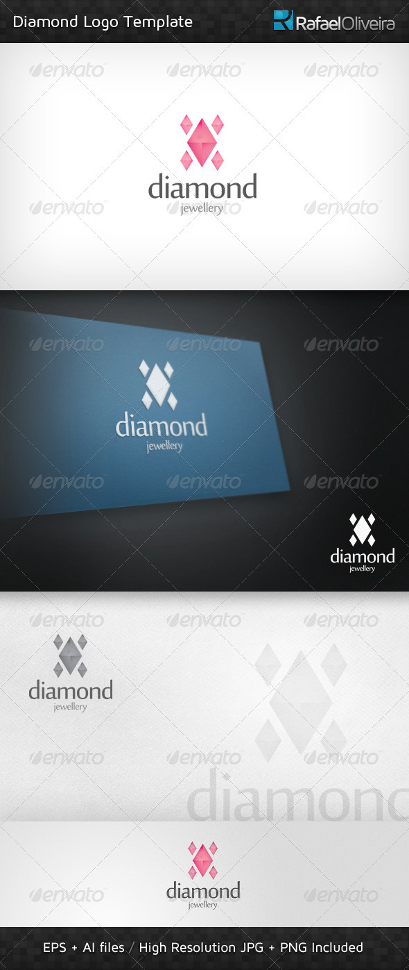 Diamond Logo Template - Objects Logo Templates