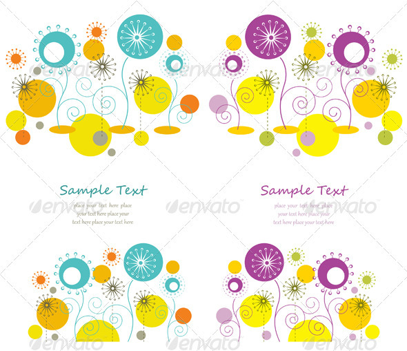 Autumn Floral Background