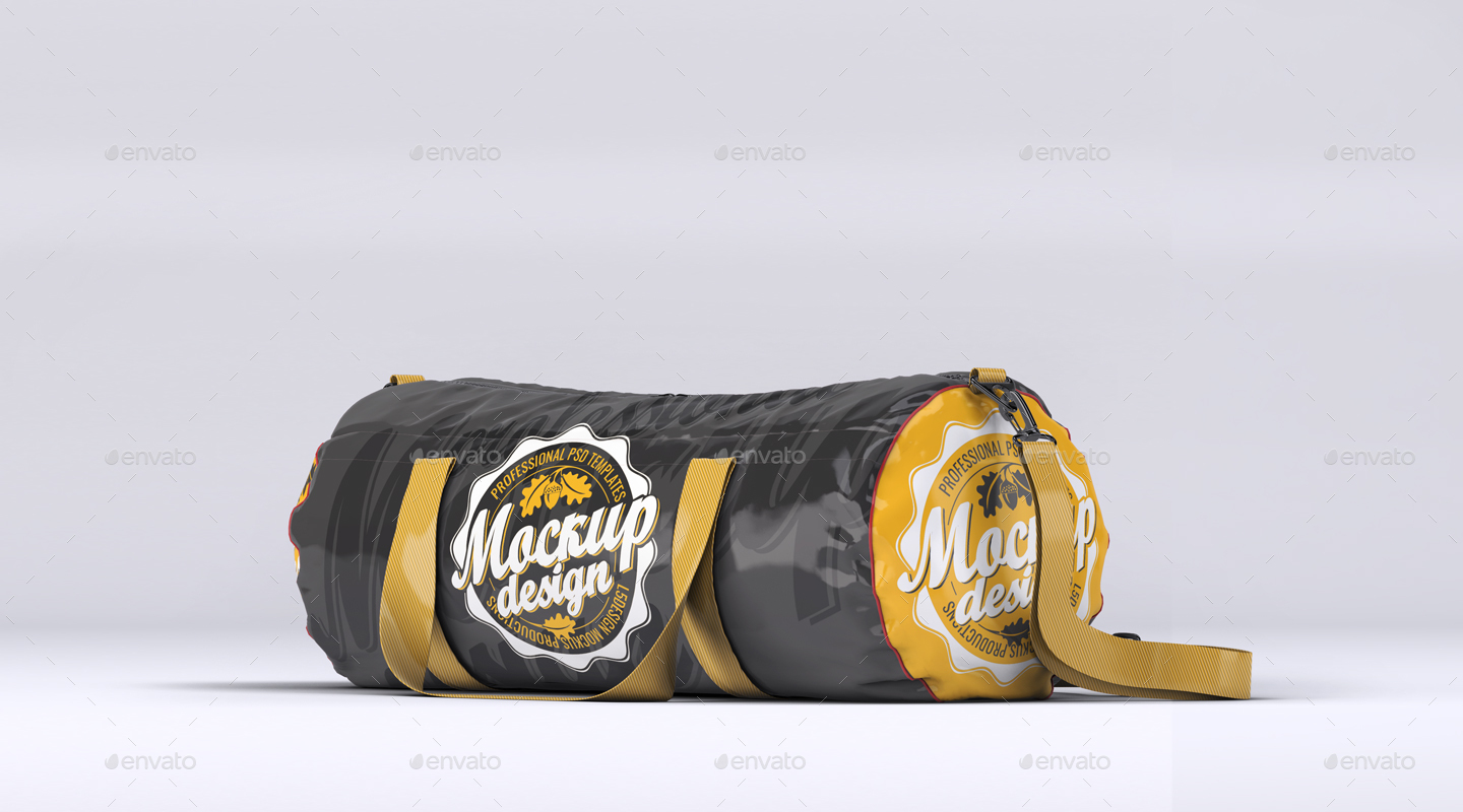 Download Barrel Sport Duffel Bag Mock-Up by L5Design | GraphicRiver