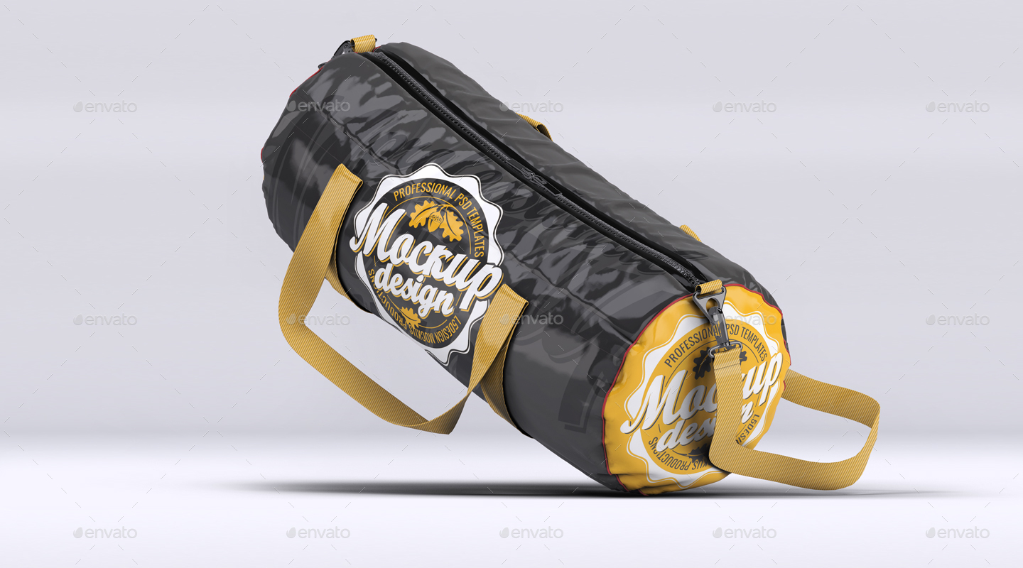 Download Barrel Sport Duffel Bag Mock-Up by L5Design | GraphicRiver