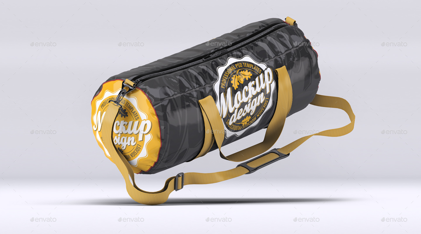 Download Barrel Sport Duffel Bag Mock-Up by L5Design | GraphicRiver