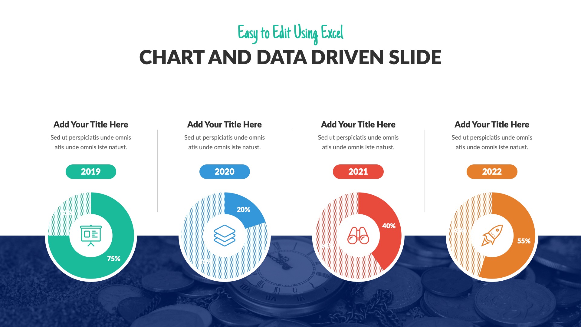 Chart and Data Driven 2 PowerPoint Presentation Template by Spriteit
