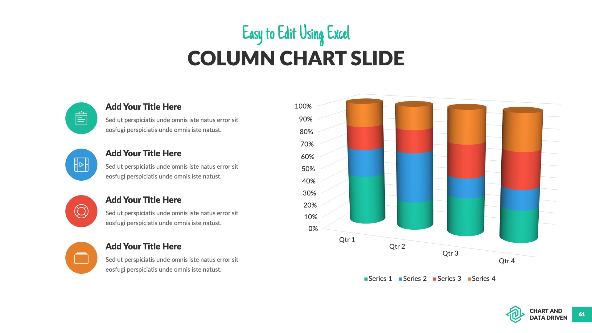 Chart and Data Driven 2 PowerPoint Presentation Template by Spriteit