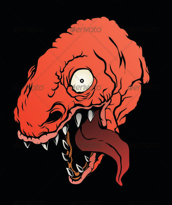 T-Rex - Monsters Characters