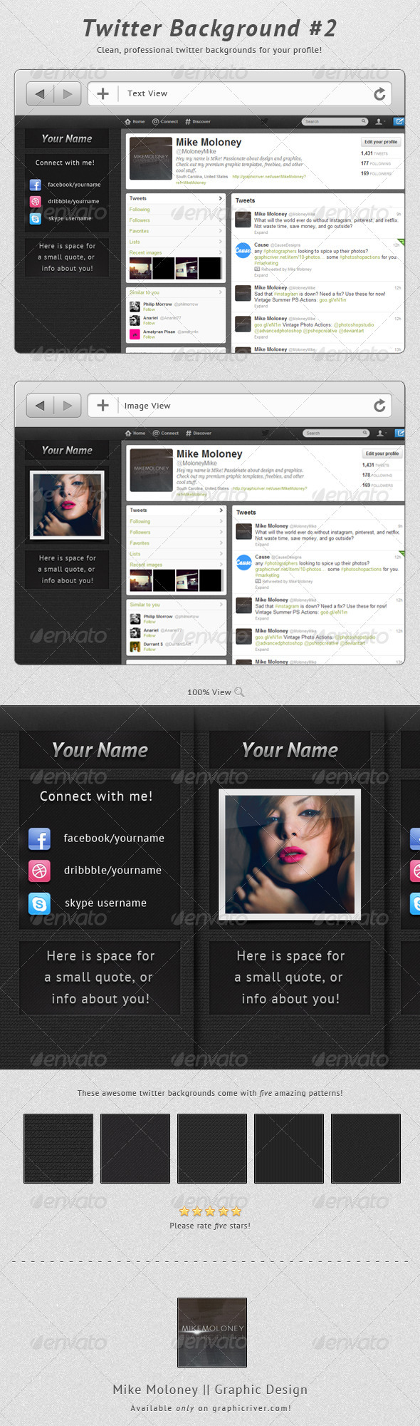 Twitter Background #2 - Twitter Social Media