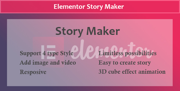 Elementor – Story Maker