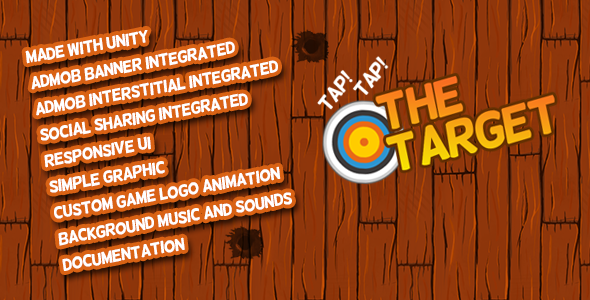 Tap the Target - Android Game with AdMob
