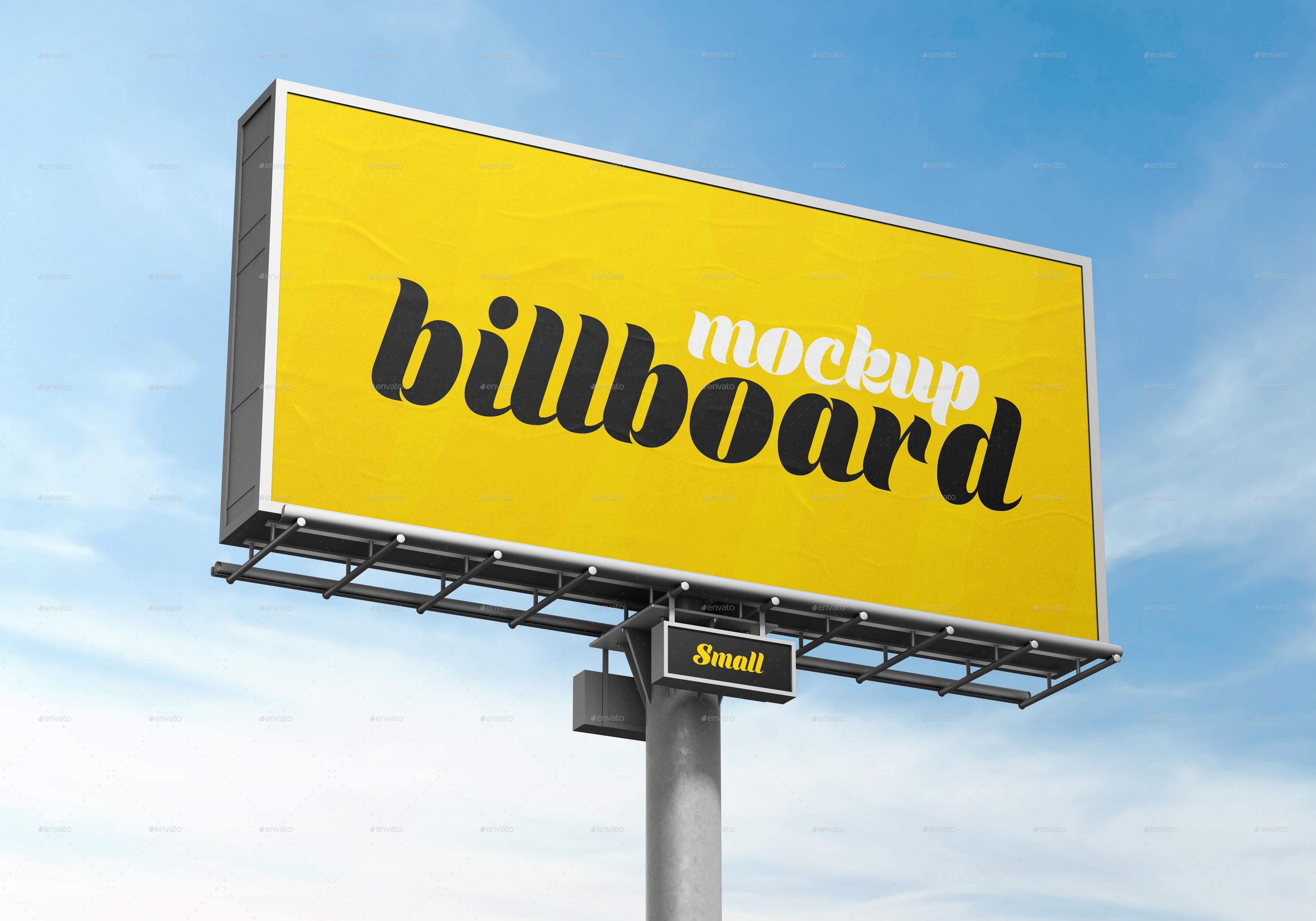 Outdoor Billboard Mockup Set by Country4k | GraphicRiver