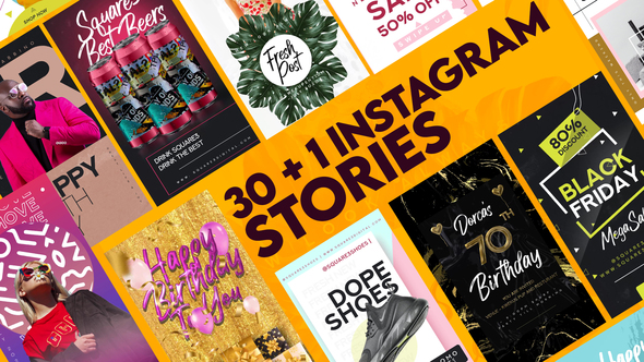 30 Plus 1 Instagram Stories/ Post