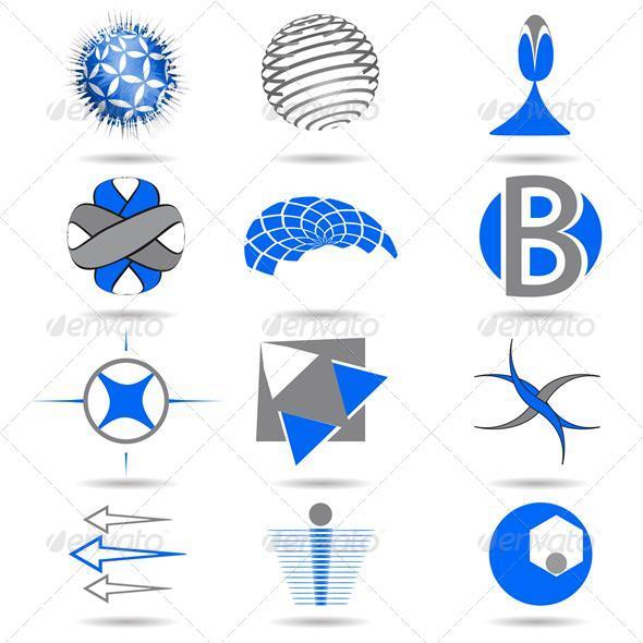Vector icons set for your design - Web Elements Vectors