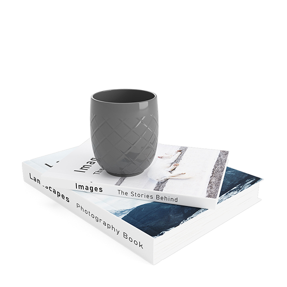 2xBooks and Cup - 3Docean 27912040