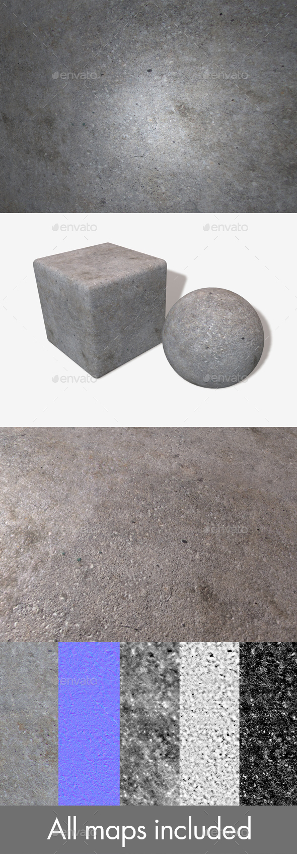 Concrete Seamless Texture - 3Docean 27915235