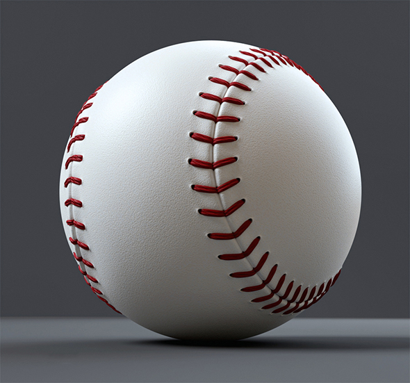 Baseball Ball 3D - 3Docean 27915292