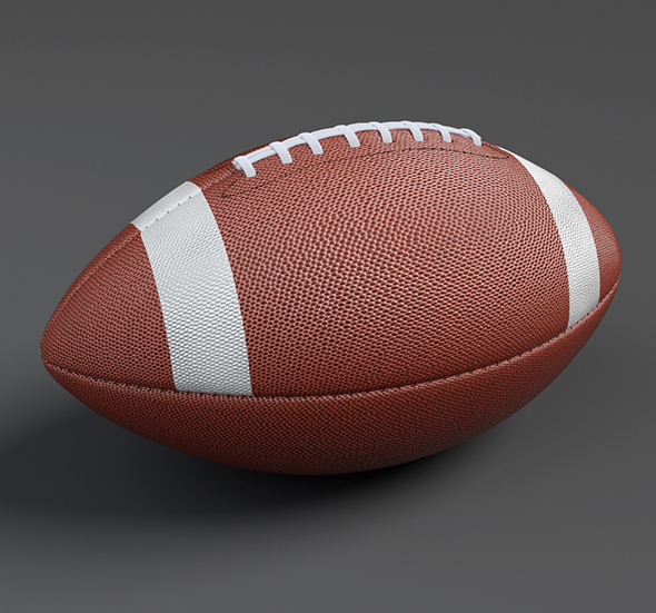 American Football Ball - 3Docean 27915850