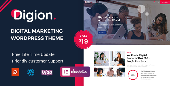 Digion – Online Digital Marketing WordPress Theme