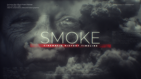 Smoke History Timeline - VideoHive 27917347